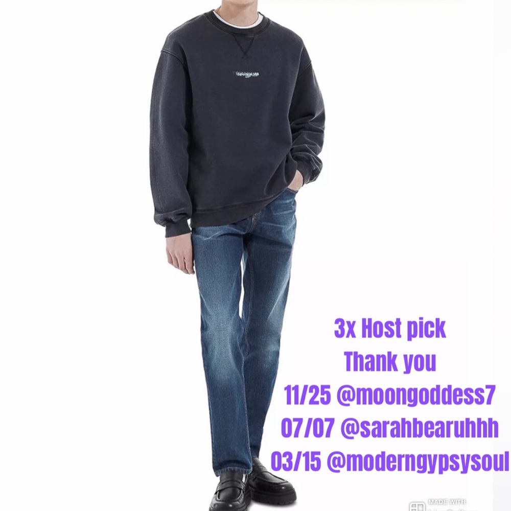 The Kooples Dark Denim Distressed Jeans size 31”New!